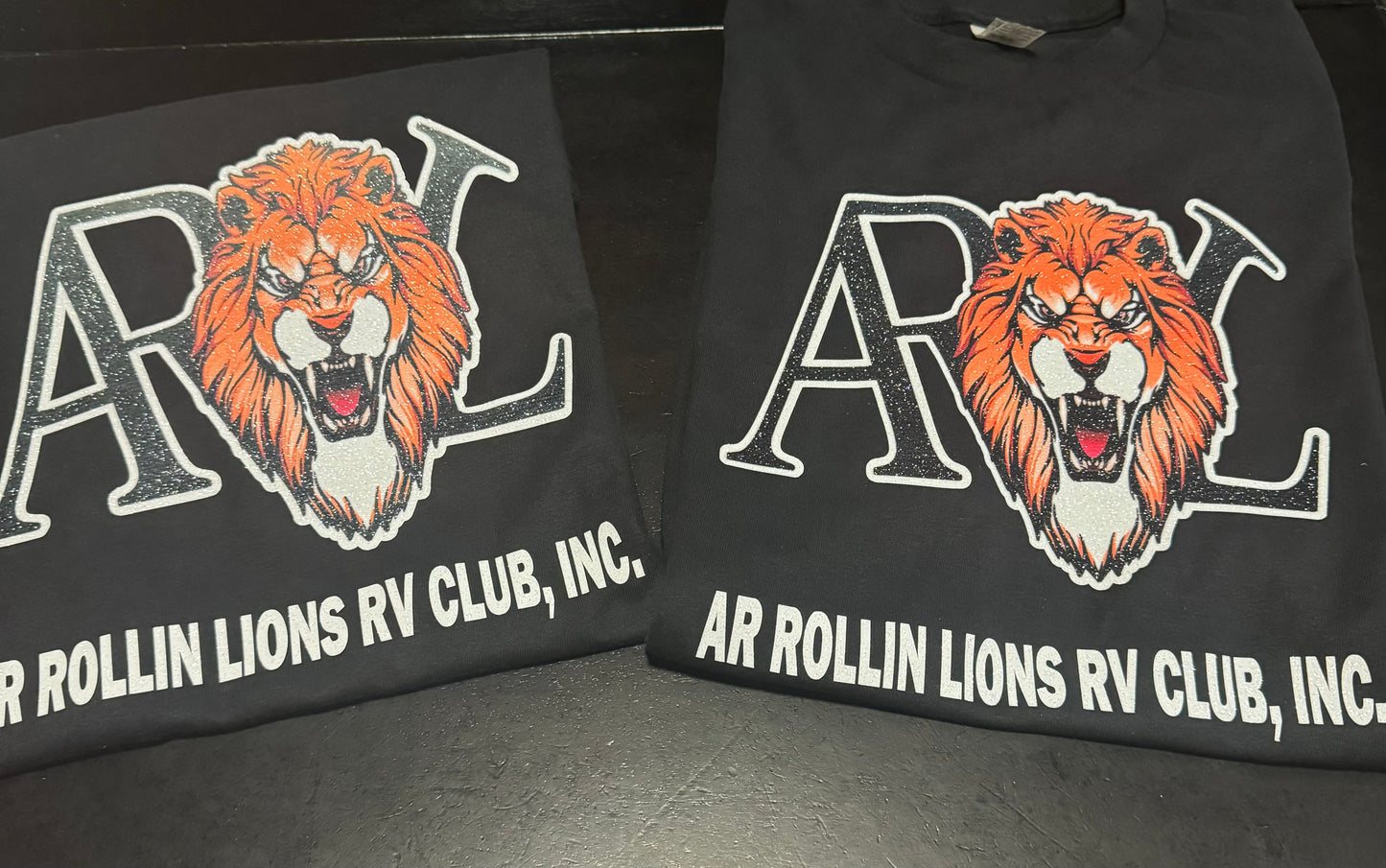 ARL Logo t-shirts- Glitter