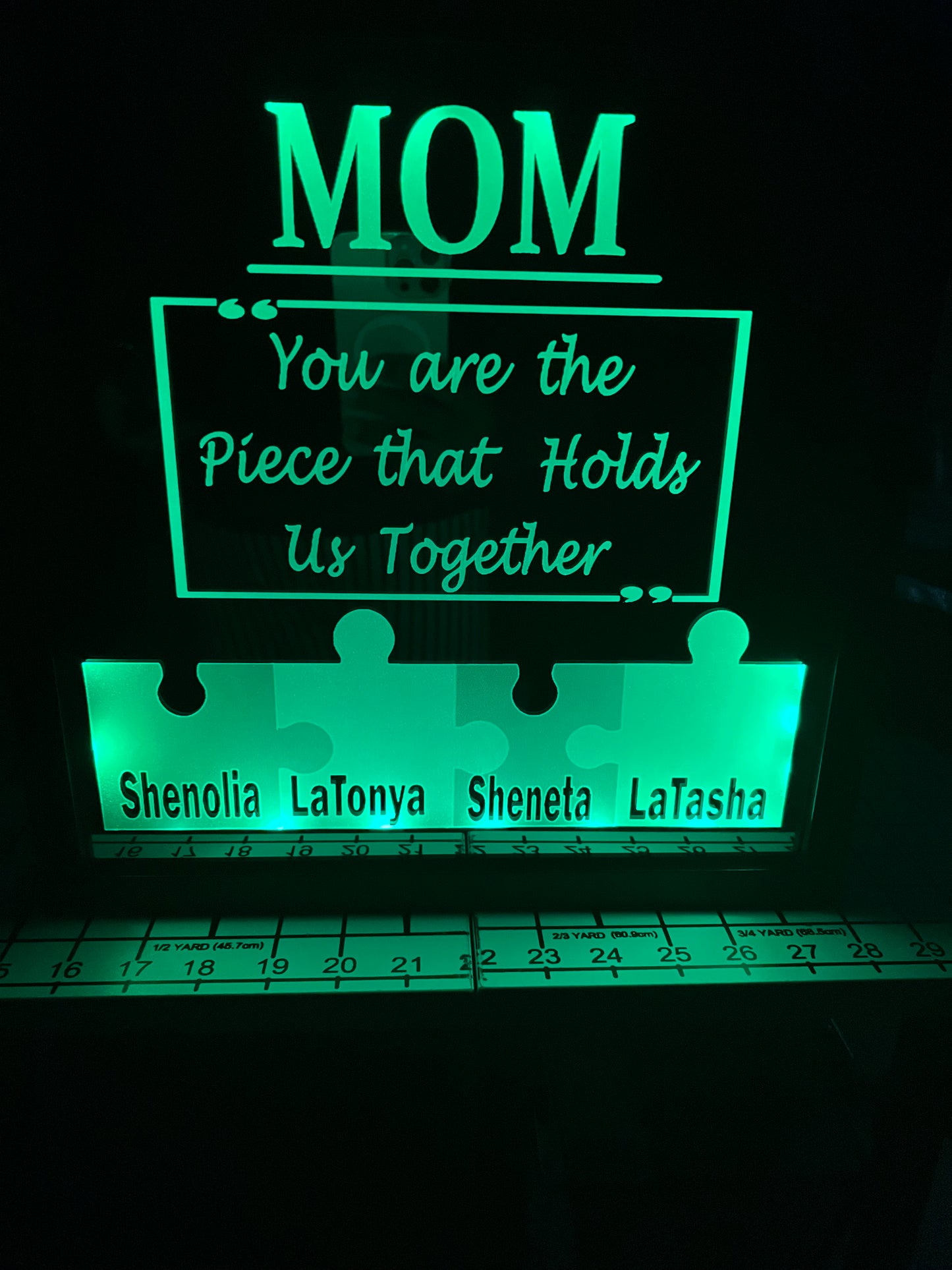 Custom Light Up Mirrored Shadow Boxes (12 inches x 12 inches)